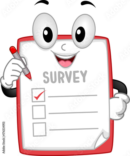 Survey Mascot Illustration