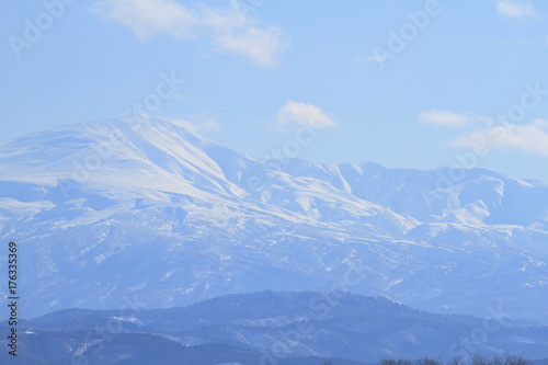 月山　冬晴れ1　Mt.Gassan, Yamagata, Japan © tera