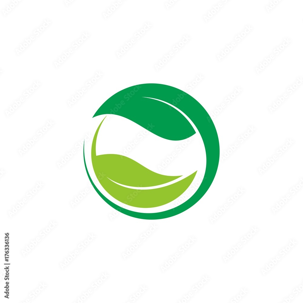 leaf recycle logo