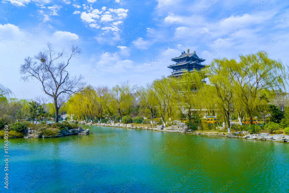 Fototapeta premium Jinan Daming Lake