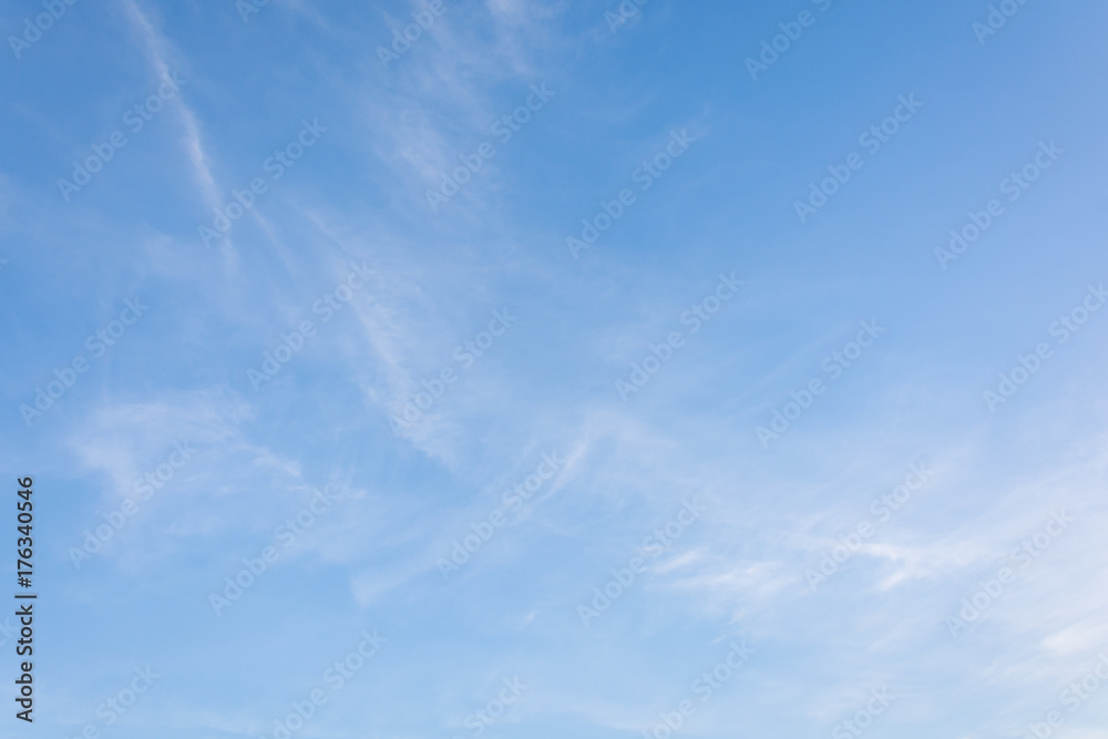 Fantastic soft white clouds against blue sky Fantastic soft white clouds against blue sky