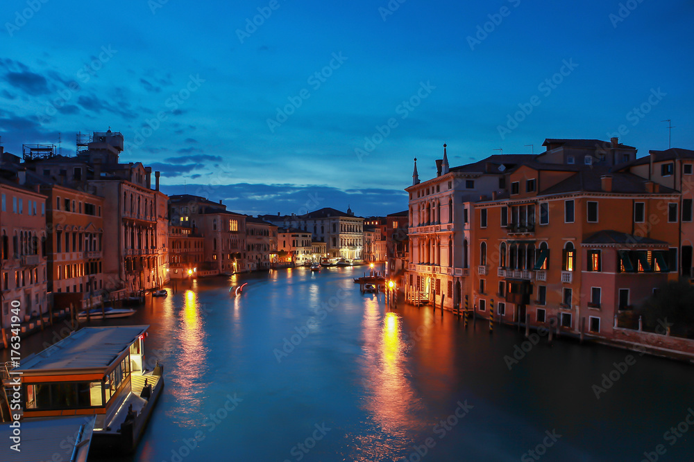 Venice twilight, Italy