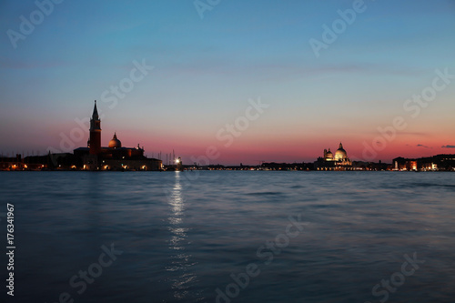 Venice twilight sky, Italy