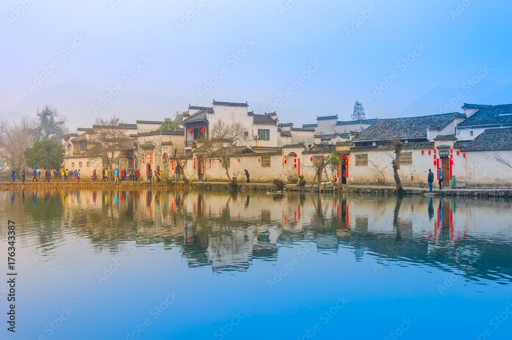 Chinese town of Hongcun