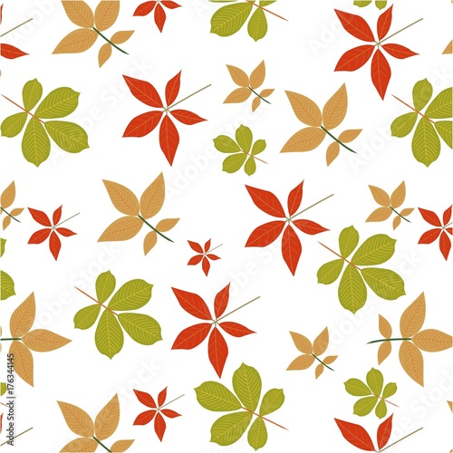 branches pattern vector desgin