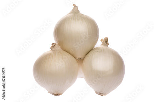 White onion pile