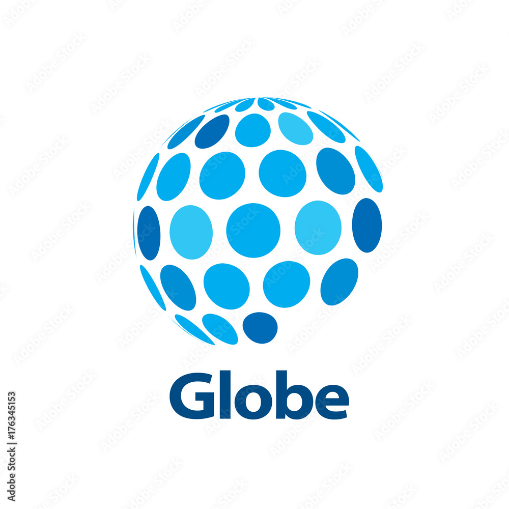 vector logo globe vector logo globe