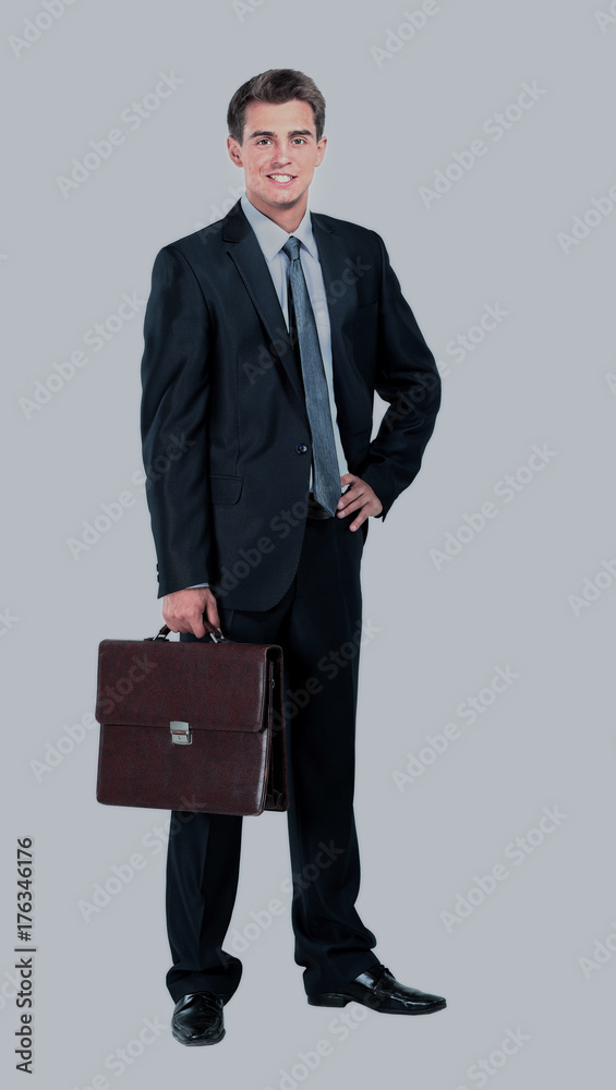 businessman with briefcase businessman with briefcase
