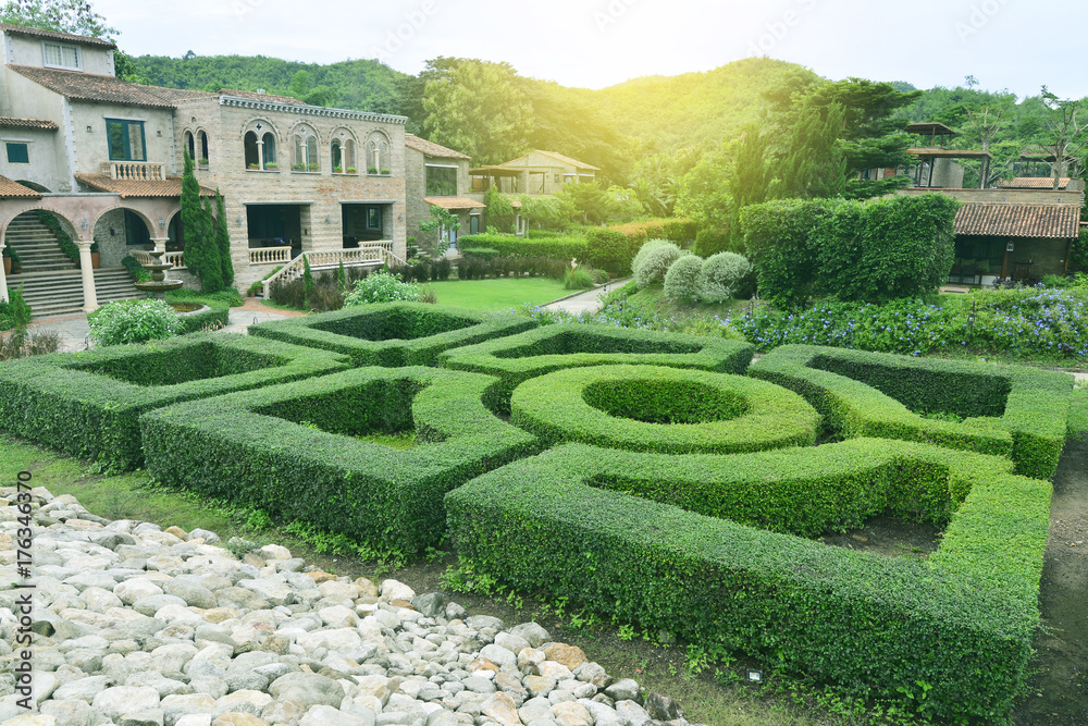 Visit and check in at La Toscana Sua phung Ratchaburi Province Thailand on 21 July 2017 - The beautiful small village resort with green landscape style roman italy for relax in holiday Visit and check in at La Toscana Sua phung Ratchaburi Province Thailand on 21 July 2017 - The beautiful small village resort with green landscape style roman italy for relax in holiday