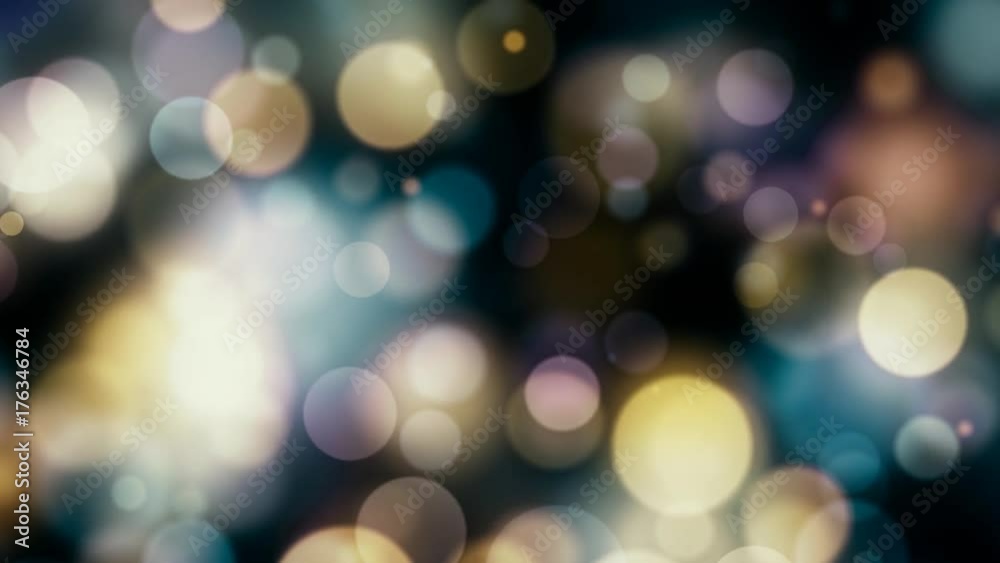blurred bokeh light particles abstract motion background