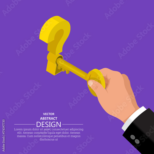 The hand with