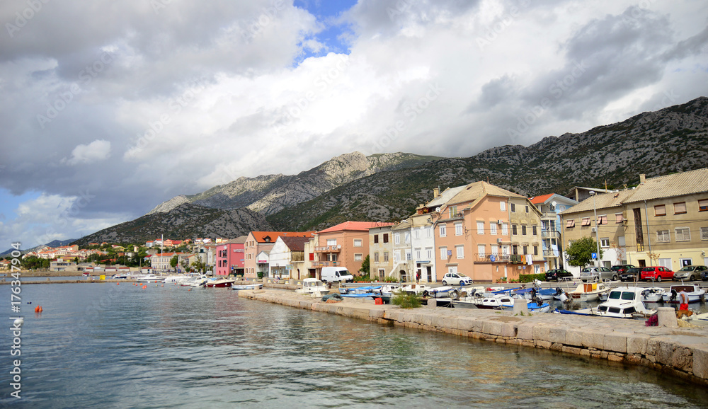 Karlobag town in Croatia
