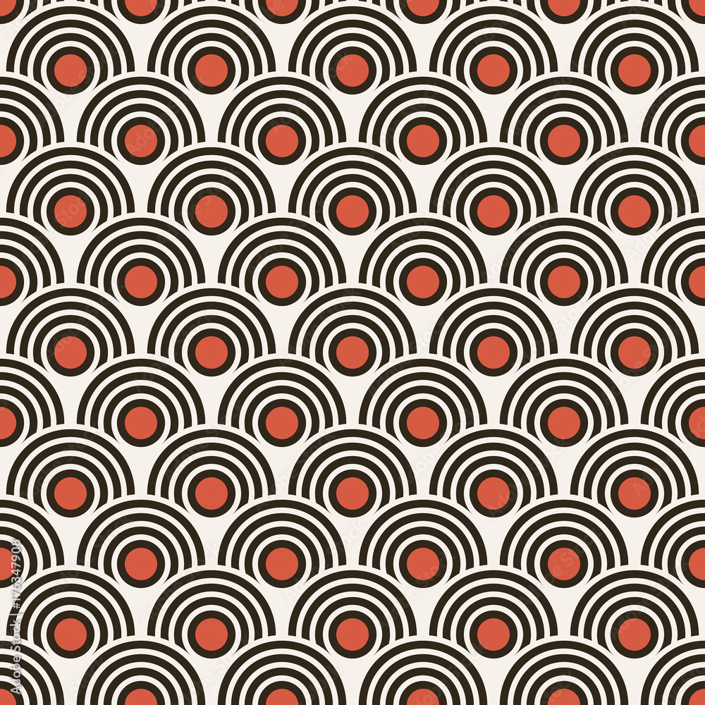 Obraz premium Vector art deco seamless pattern