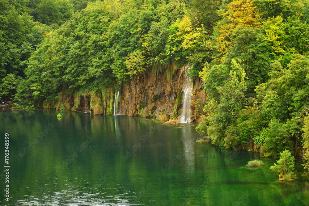 Plitvice lakes in Croatia