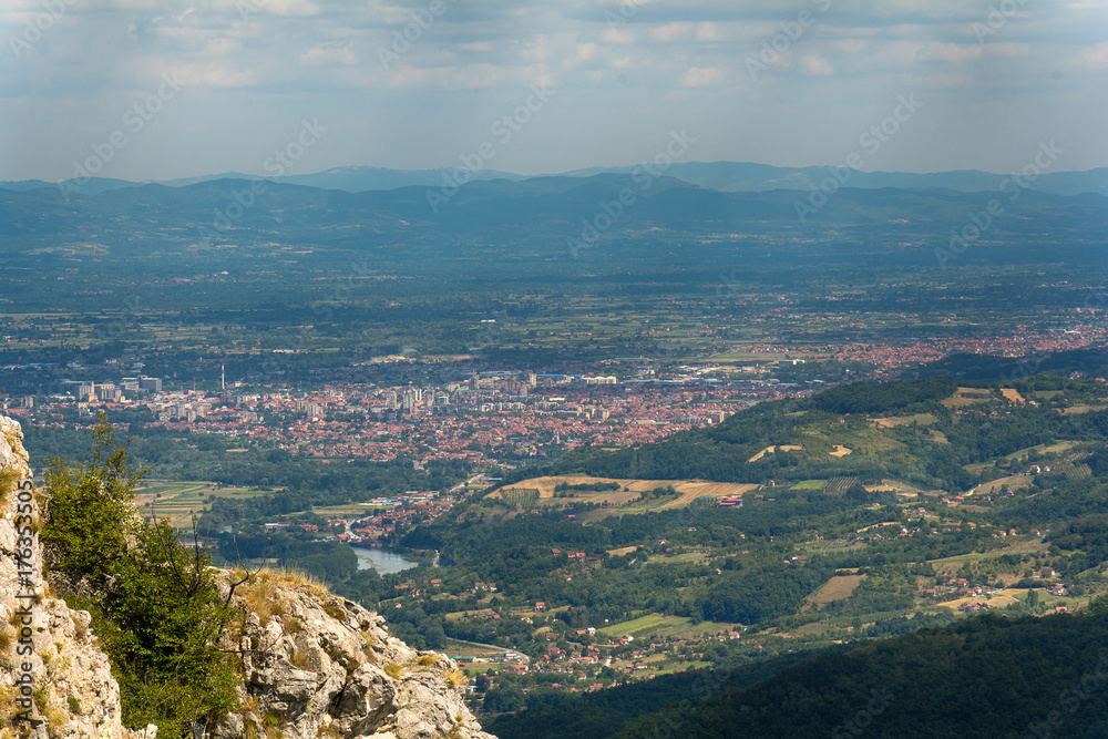 Fototapeta premium Ovcar and Kablar Mountains
