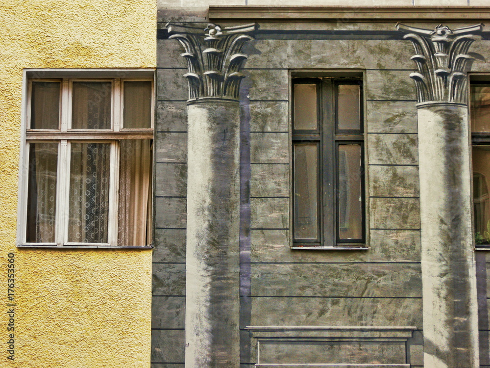 Konstfotografi Berlin, Hausfassade