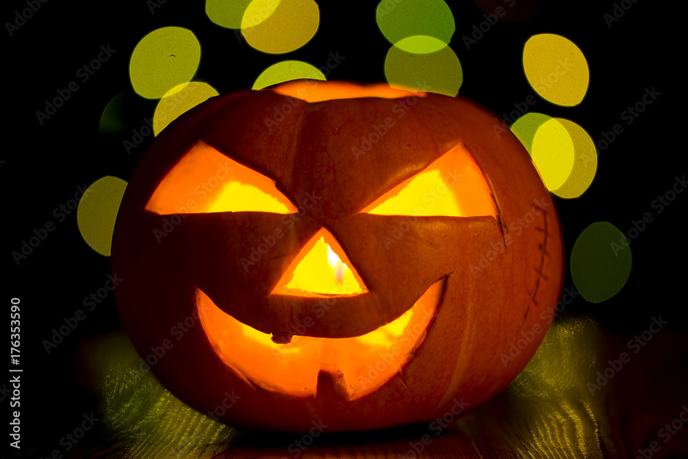 Fototapeta premium Halloween pumpkins