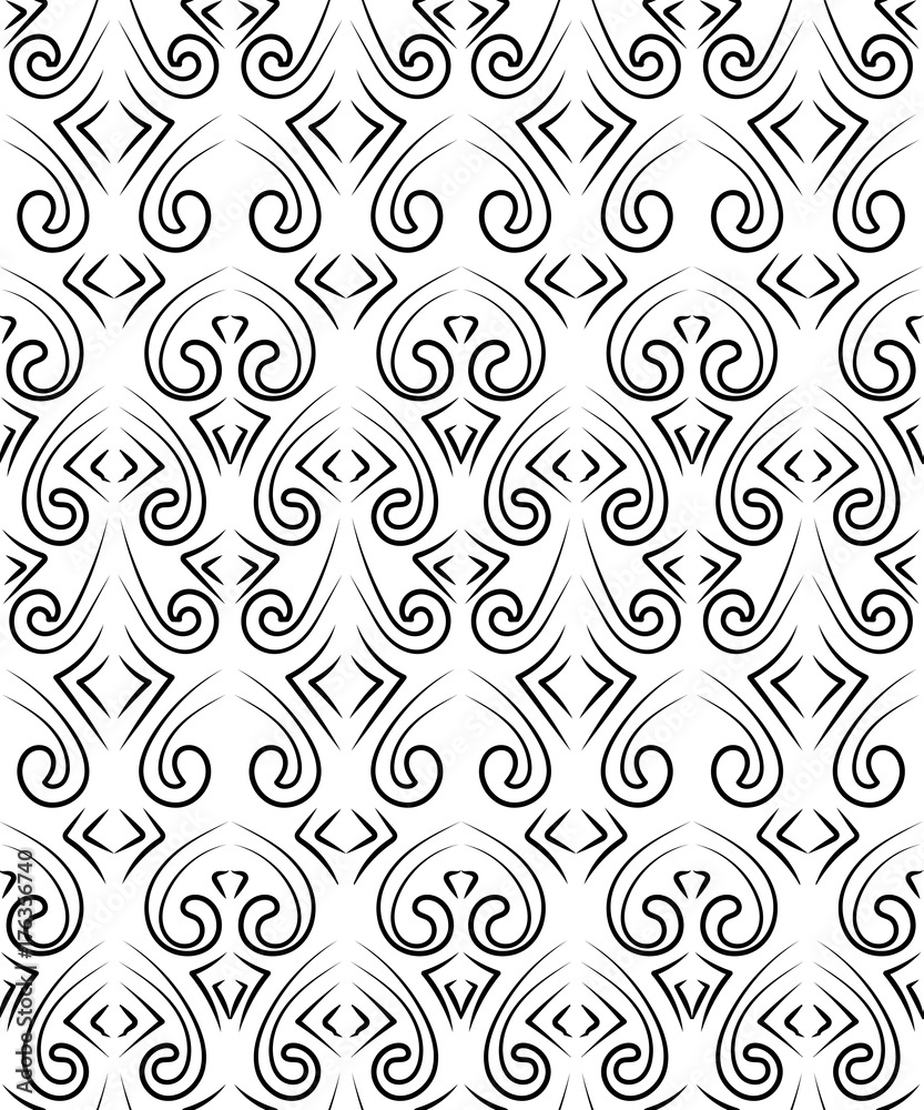 Vector abstract seamless geometrical wavy background Vector abstract seamless geometrical wavy background