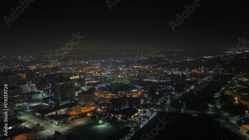 Wallpaper Mural Aerial Kansas Wichita July 2017 Night 4K Inspire 2  Torontodigital.ca