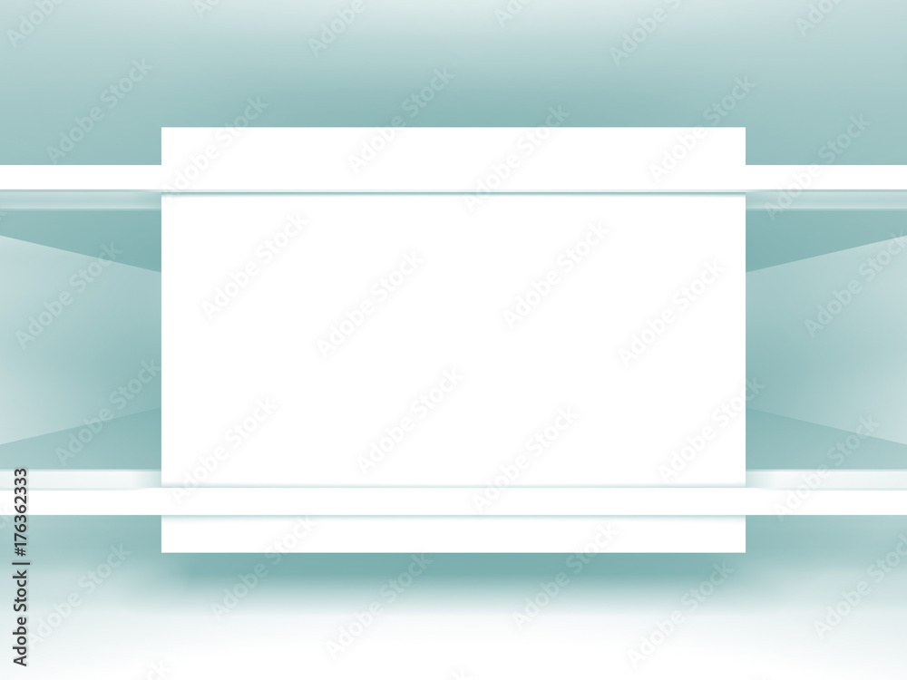 Futuristic White Architecture Design Background Futuristic White Architecture Design Background