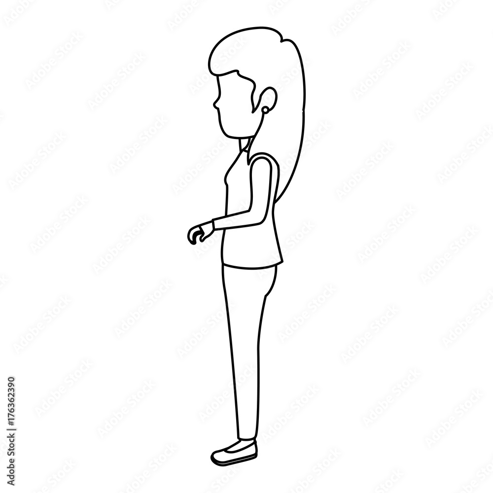 beautiful woman avatar character beautiful woman avatar character