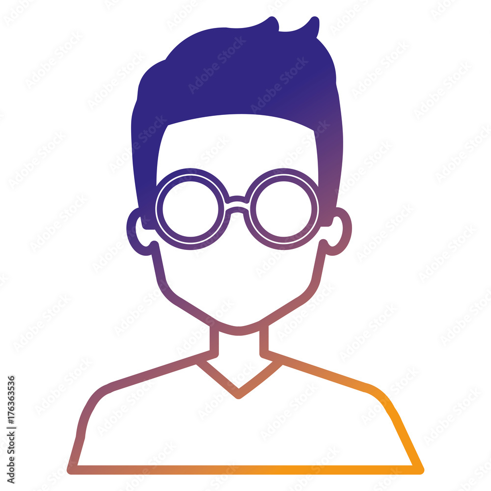 young man avatar character