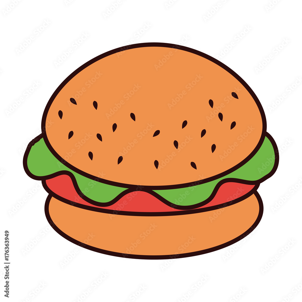 dish with delicious burger isolated icon dish with delicious burger isolated icon