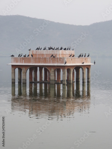 palace on the water, India