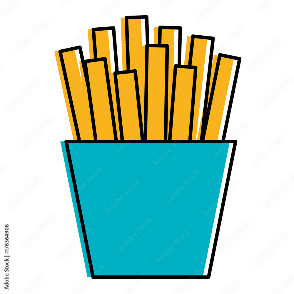 french fries potatoes icon