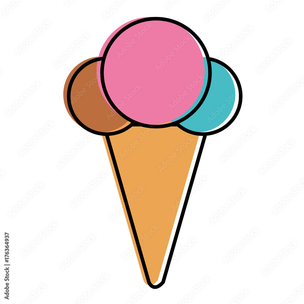 sweet ice cream icon