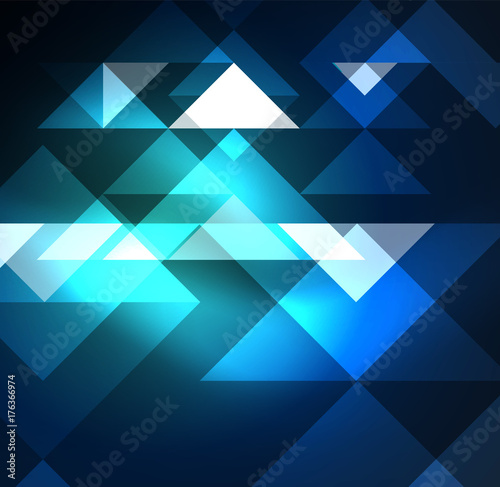 Cosmic electric background with shiny glowing plexus electricity impulses