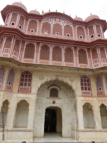 entrance city palace, India