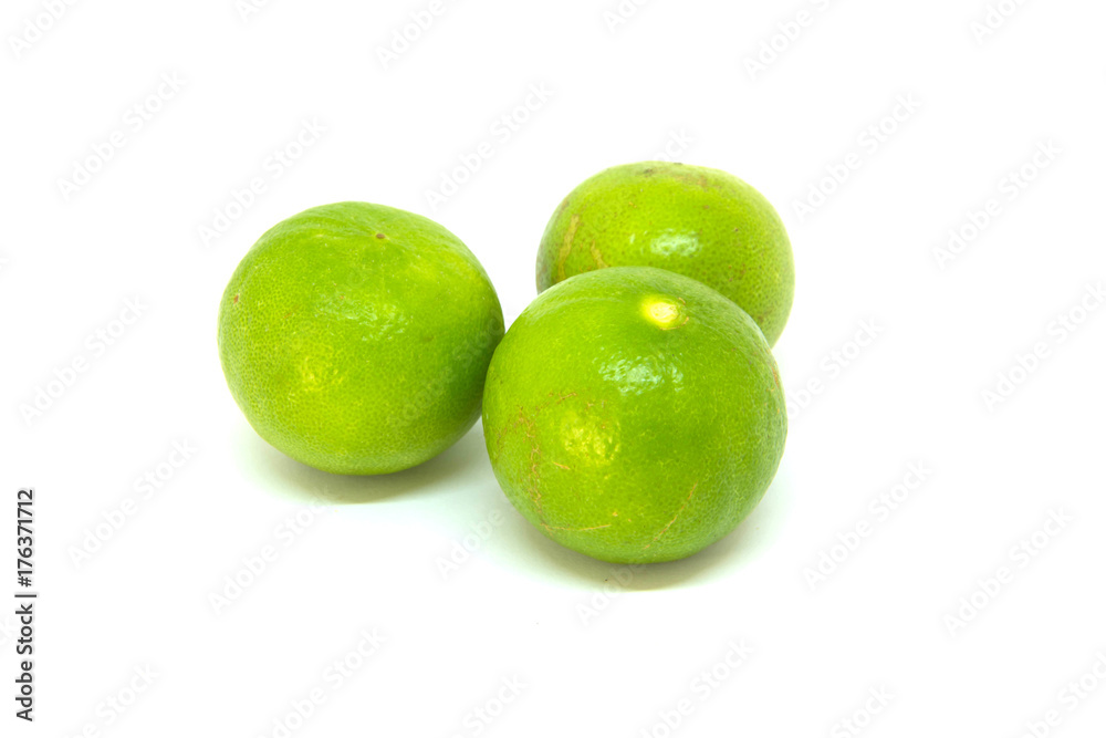 Close up lemon isolated Close up lemon isolated