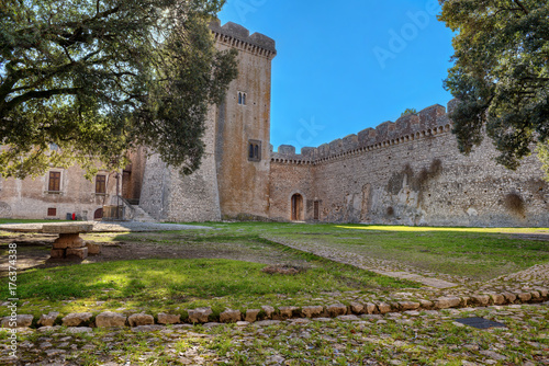 Caetani Castle Sermoneta Courtyard