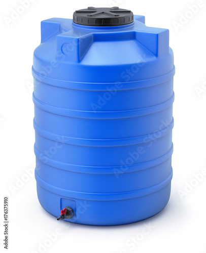 Plastic water storage tank