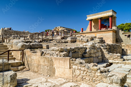 фотографія Knossos palace, Crete - Greece