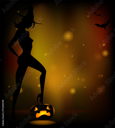 Poster for Halloween party