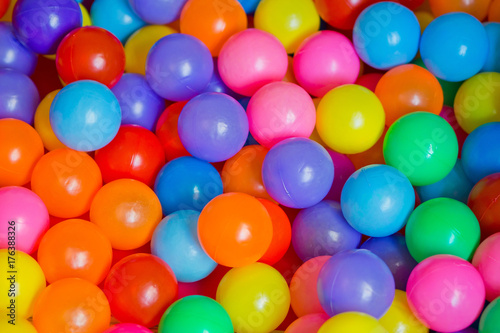 ball color for child / colorful background © waranyu