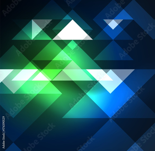 Cosmic electric background with shiny glowing plexus electricity impulses