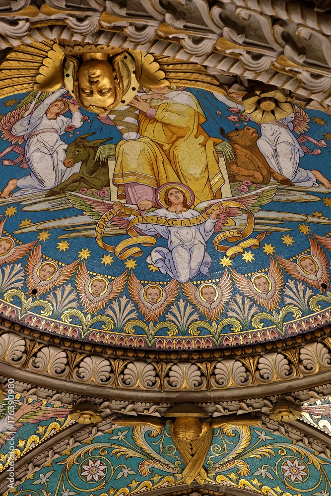 Mosaique de la Basilique de Fourvière