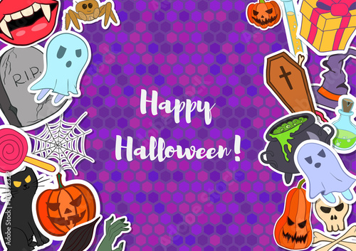 Vector Halloween background