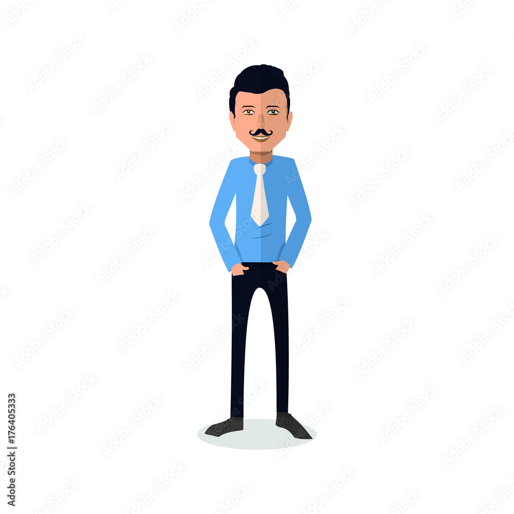 funny and cool cartoon guy in casual clothes, gesturing. Vector illustration funny and cool cartoon guy in casual clothes, gesturing. Vector illustration