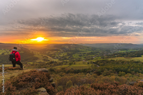 A Sunset in the Peaks