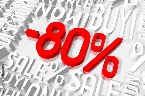 3D sale -80%