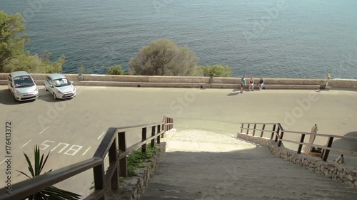 Excursion to the cave D'Arta on the island of Mallorca.