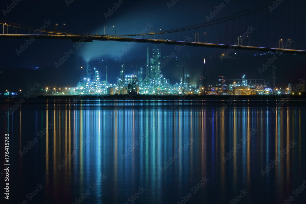 Muroran night view Muroran night view