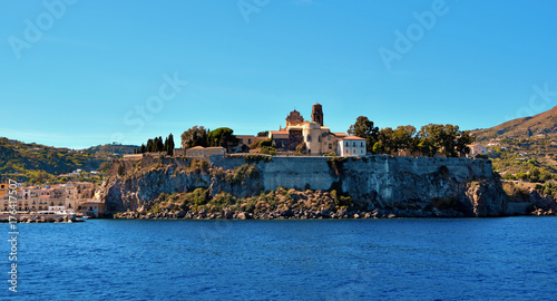 islands of Lipari archipelago Eolie Sicily Italy photo