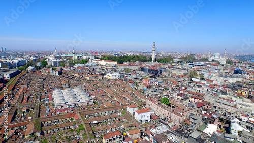 Aerial view of Istanbul