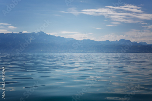 Stunning views of the blue sea and sky