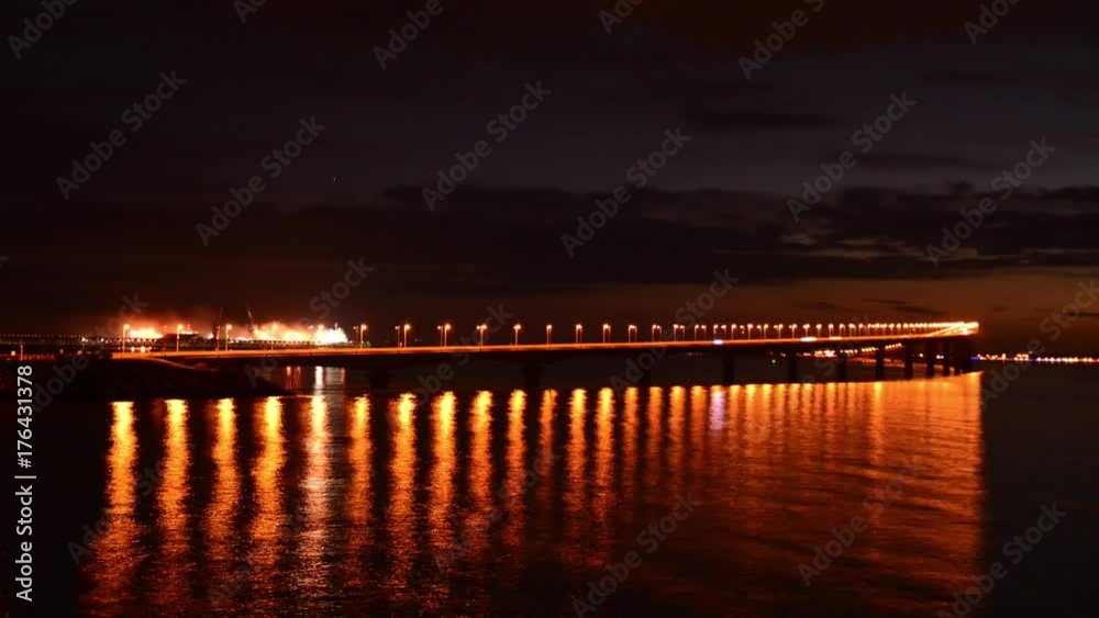 Timelapse pont de l'île de ré Timelapse pont de l'île de ré